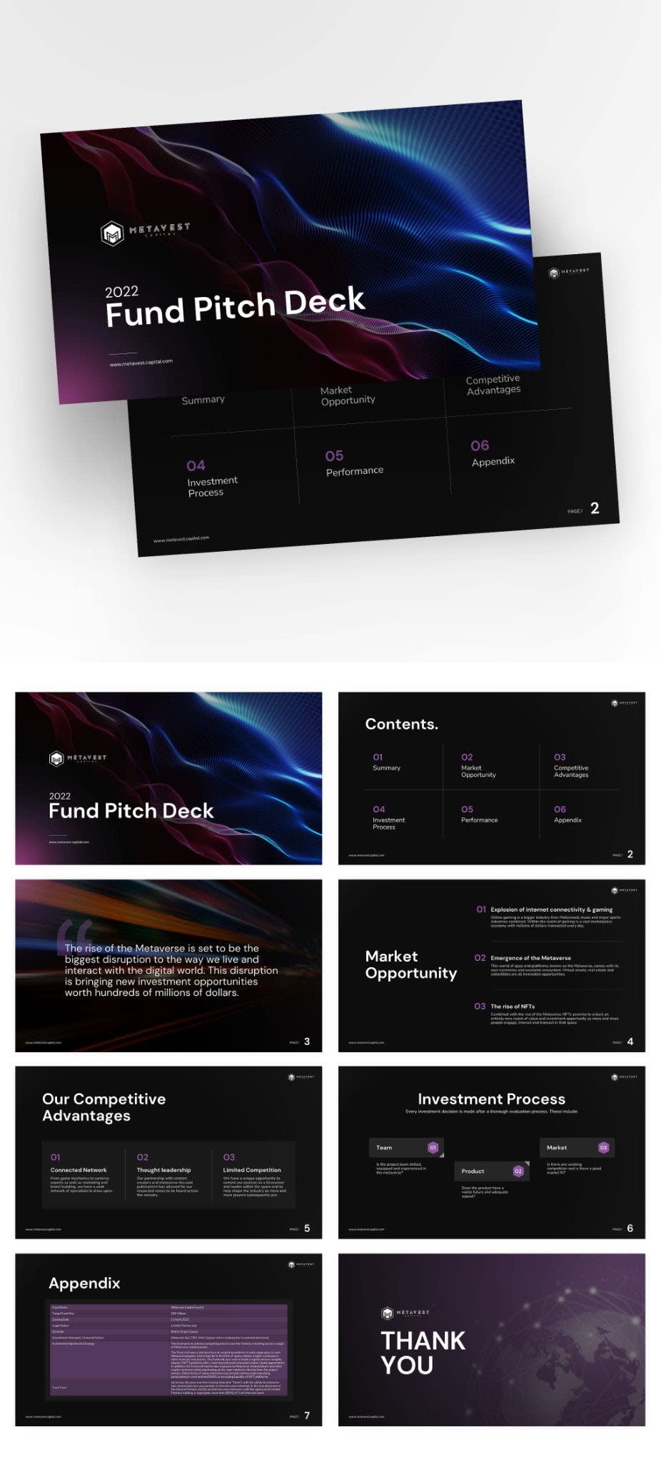 Metaverse Fund Pitch Deck Pitch Deck project