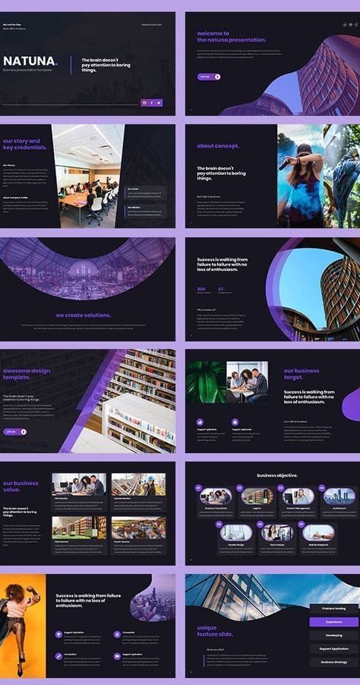 Natuna Business Presentation Pitch Deck project