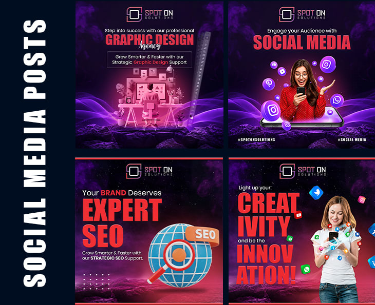 Spot On socialmediapost project