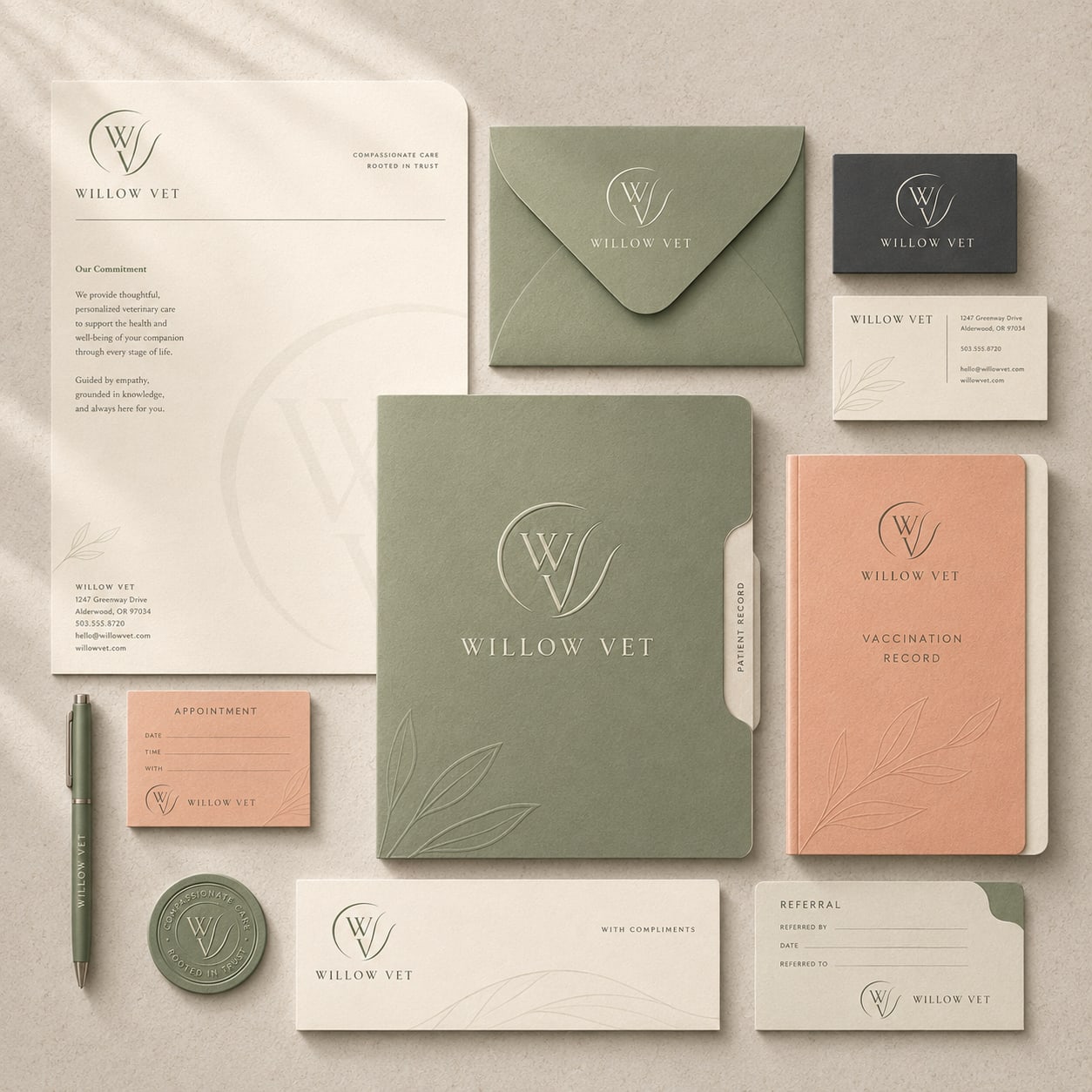Branding Package stationery project