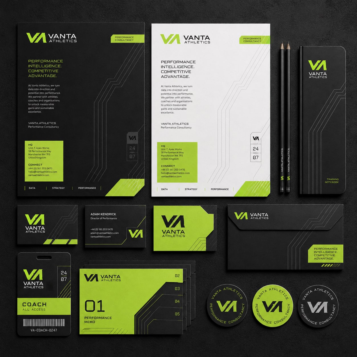 Menu Card Design stationery project