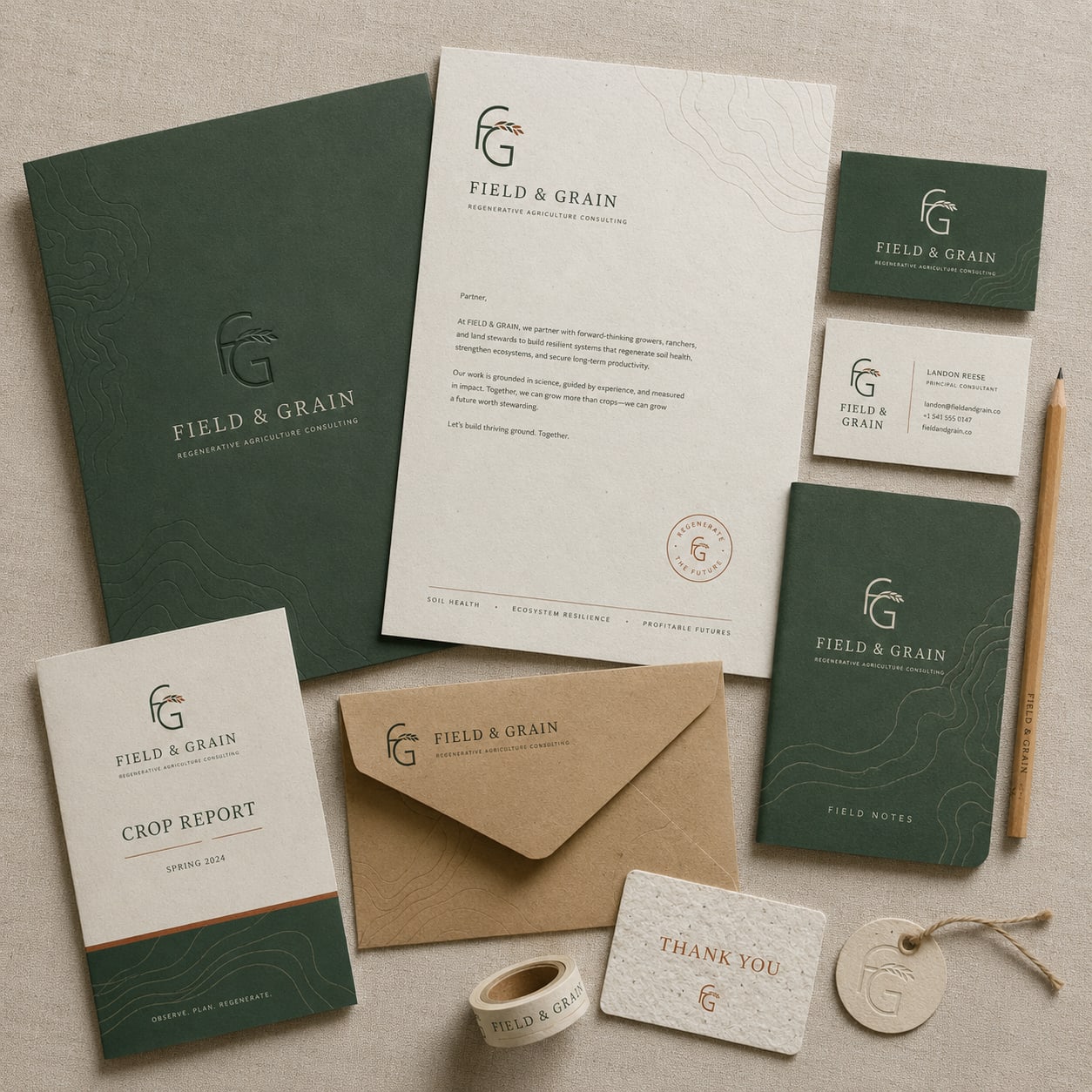 Table Tent Card stationery project