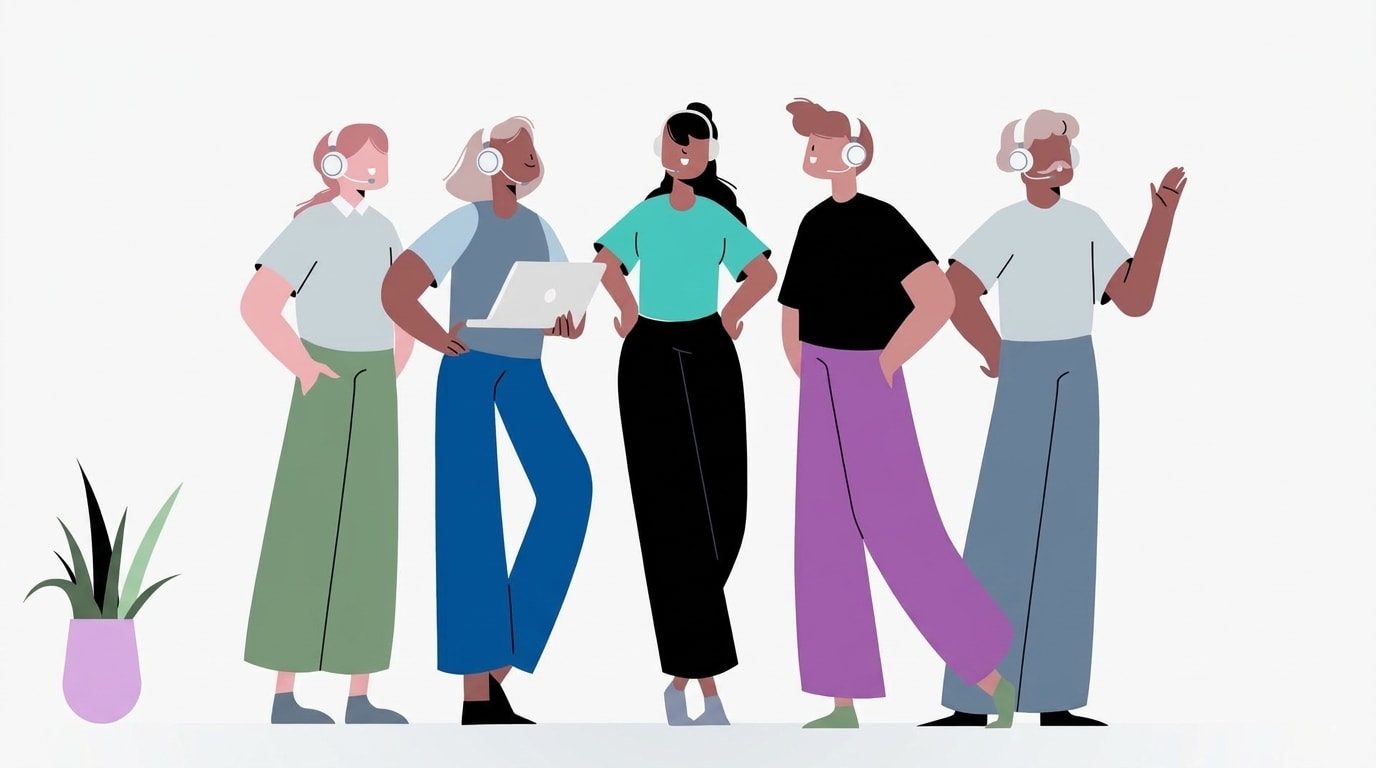 Automate Your Call Center with AI 2D Animations project