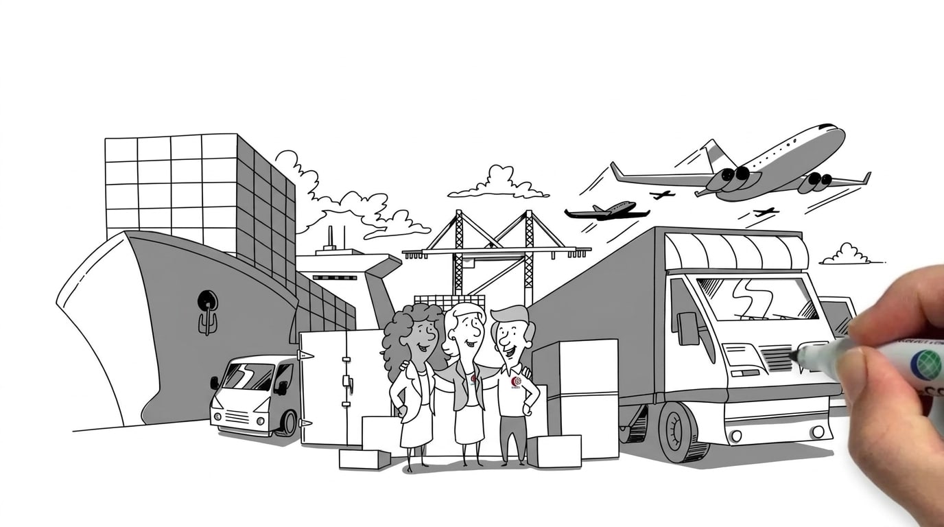 Visual Guide to Corporate Performance Management 2D Animations project