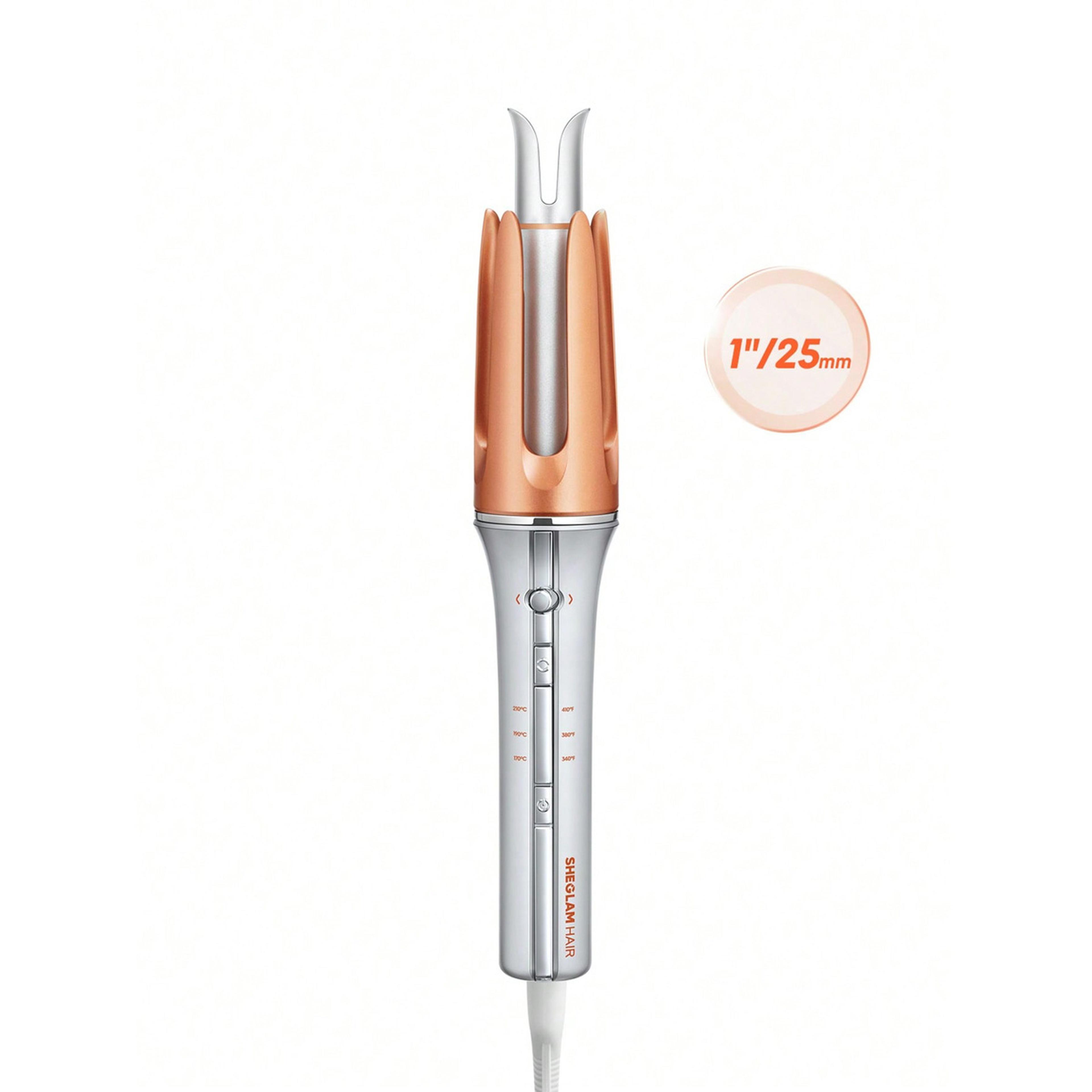 One-Touch Automatic Hair Curler – 25mm Ceramic Curling Iron