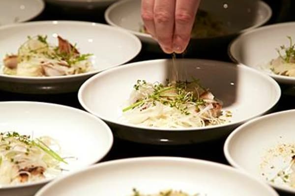 Konfirmations menu som Social dining eller Buffet, catering