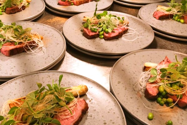 Konfirmations menu som Social dining eller Buffet, catering