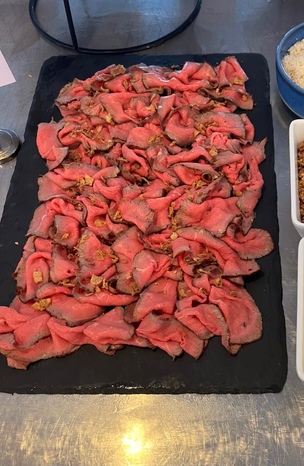 Prestige klassisk catering menu
