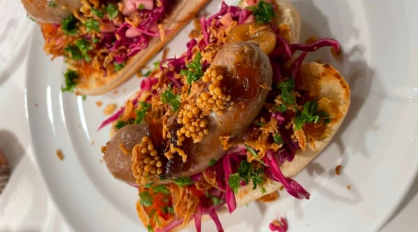 Christmas lunch with a street food twist