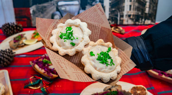 Christmas lunch with a street food twist