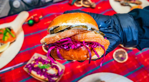 Christmas lunch with a street food twist