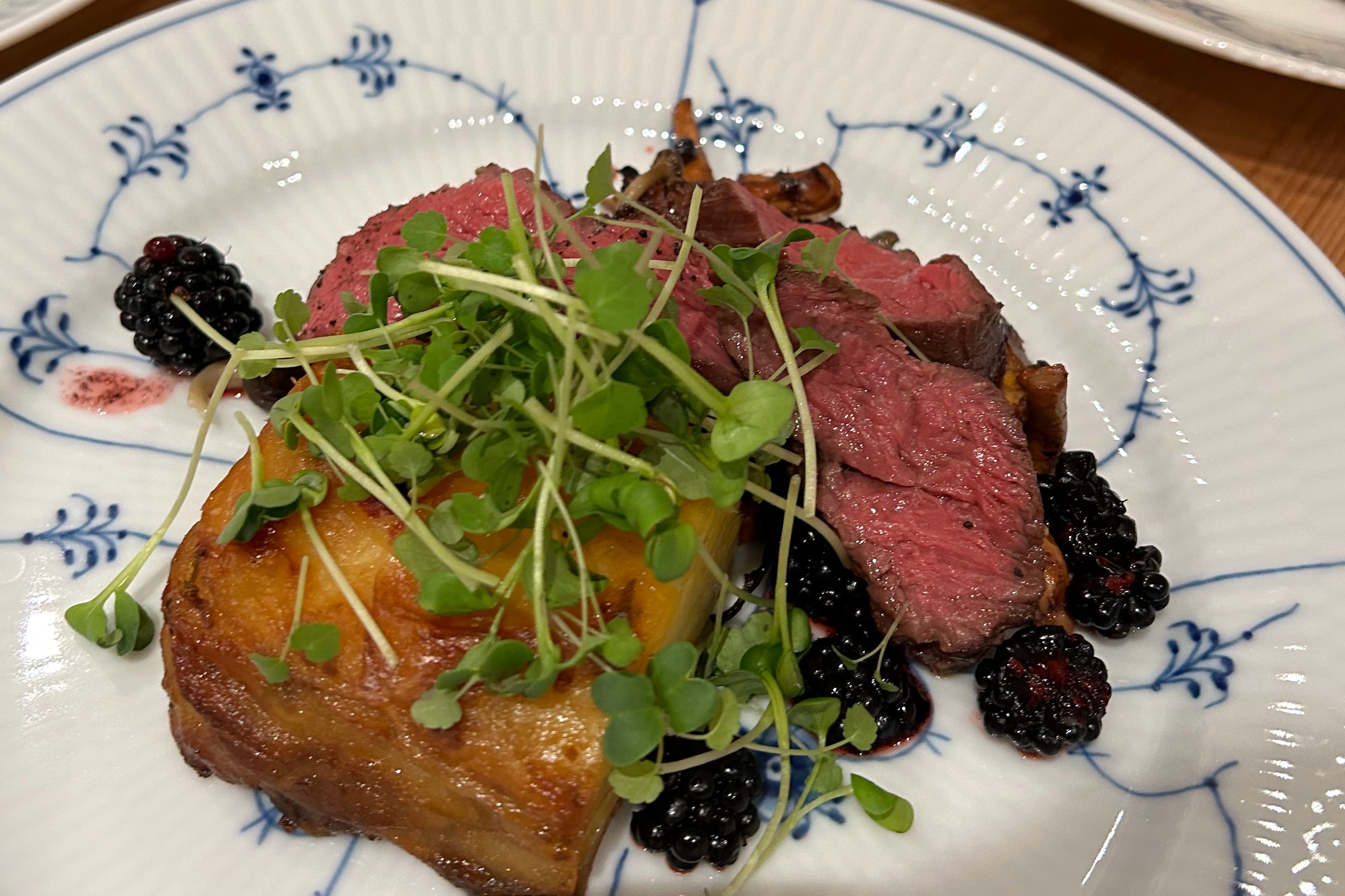 3-course autumn menu