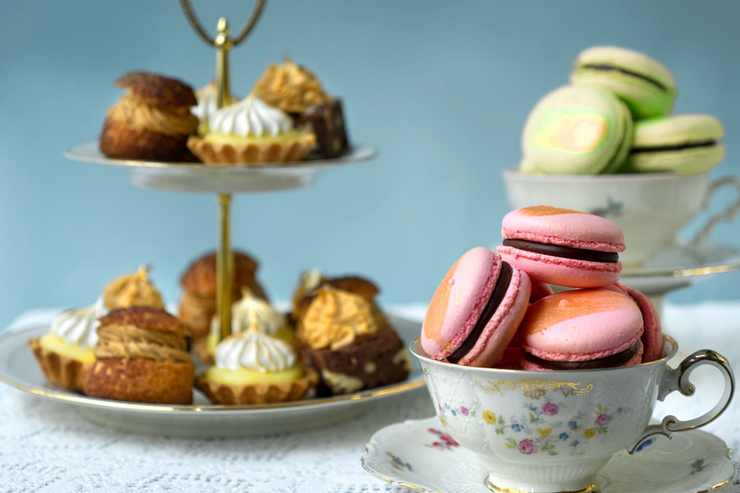 Afternoon Tea - cake table