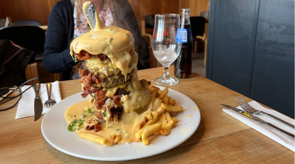 The Denmark's famous monster burger