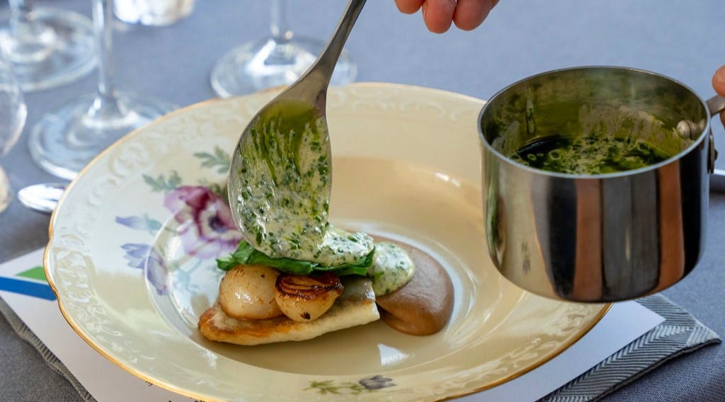 Gourmet menu signature