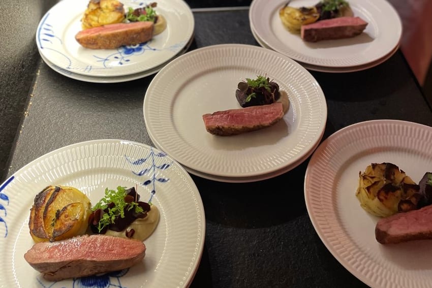 3-course Christmas menu