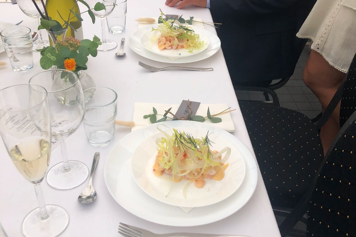 3-course seasonal menu