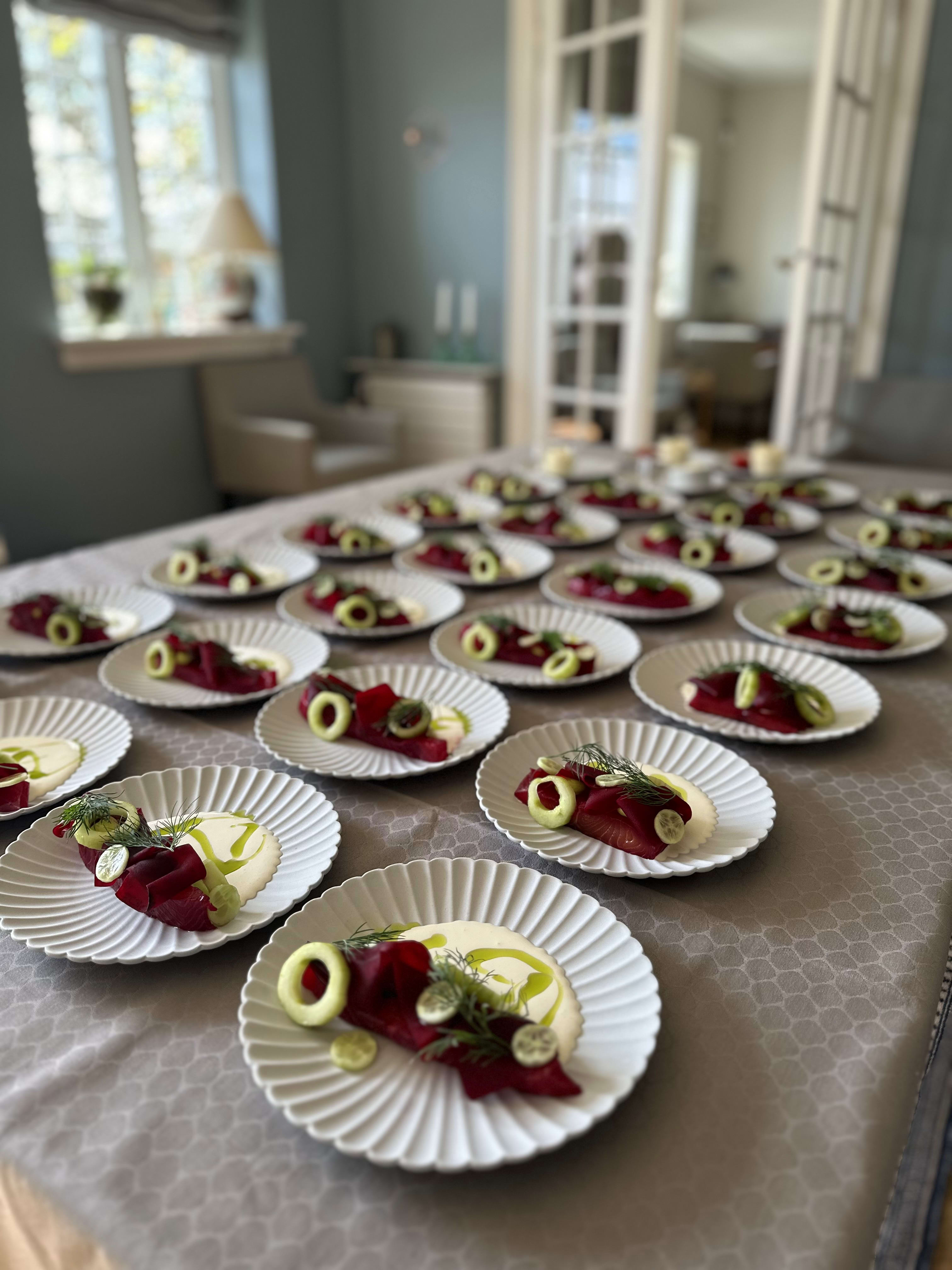 Konfirmations- og fest menu