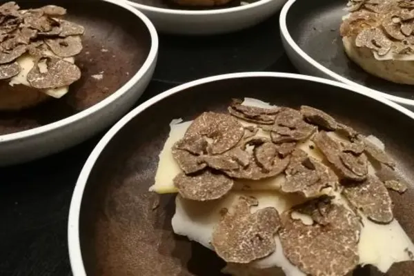 Luksus med trøfler og caviar og Foie gras