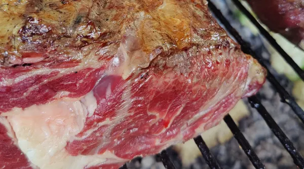 Argentinian menu over open fire