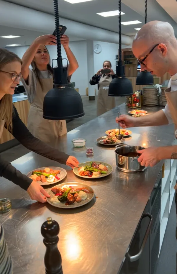 Madkursus/Teambuilding - et alternativ til den klassiske 3-retters.