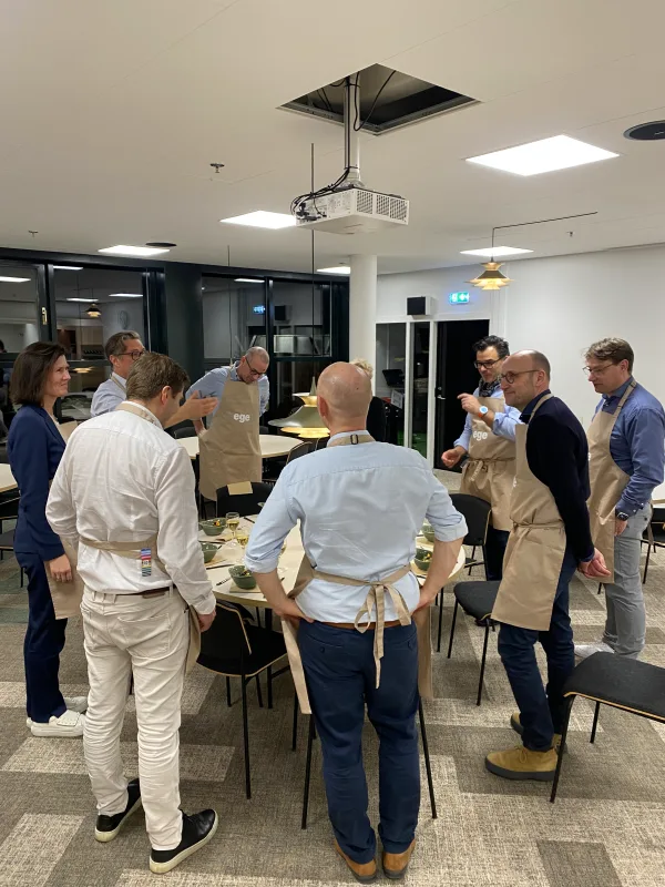 Madkursus/Teambuilding - et alternativ til den klassiske 3-retters.