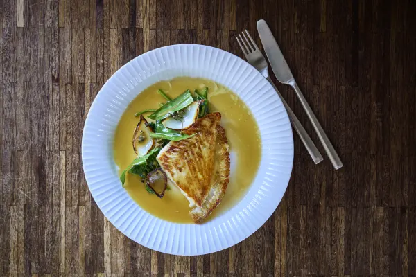 5 retters sæsonmenu - en gastronomisk helaftensforestilling (sensommer/efterår)