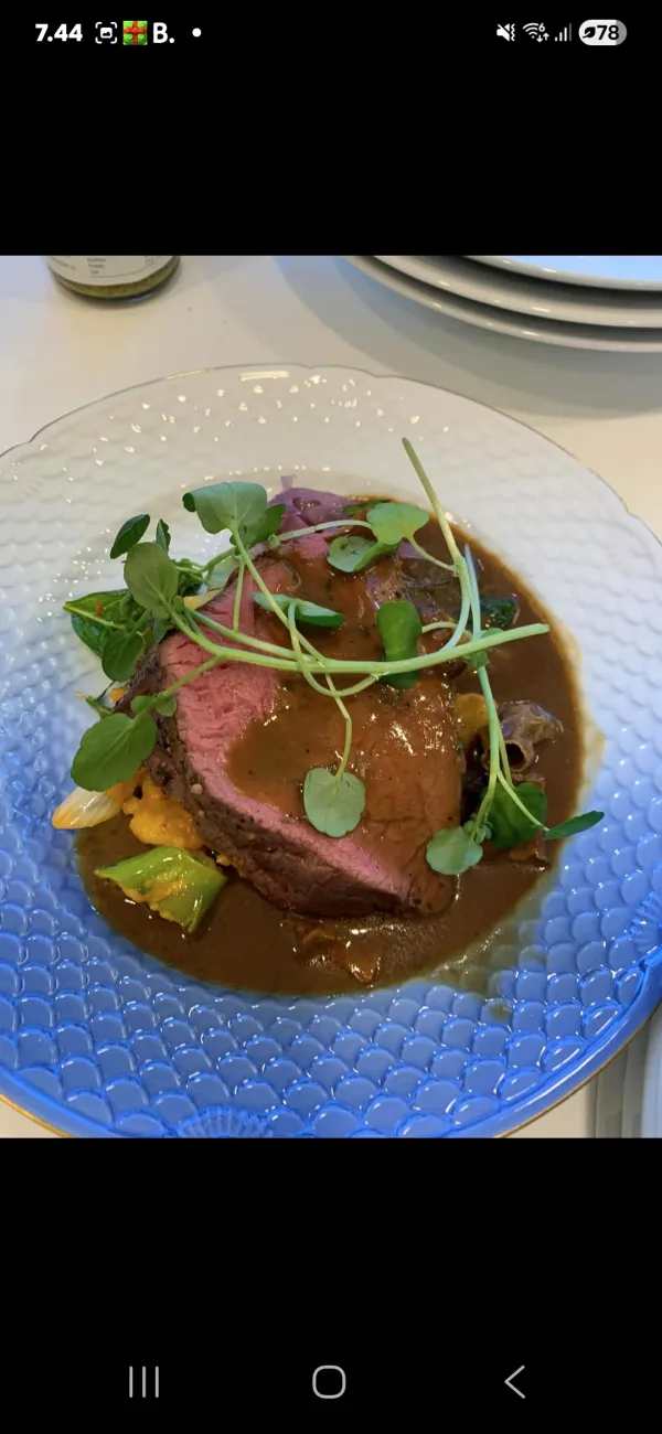 Confirmation menu everything is organic