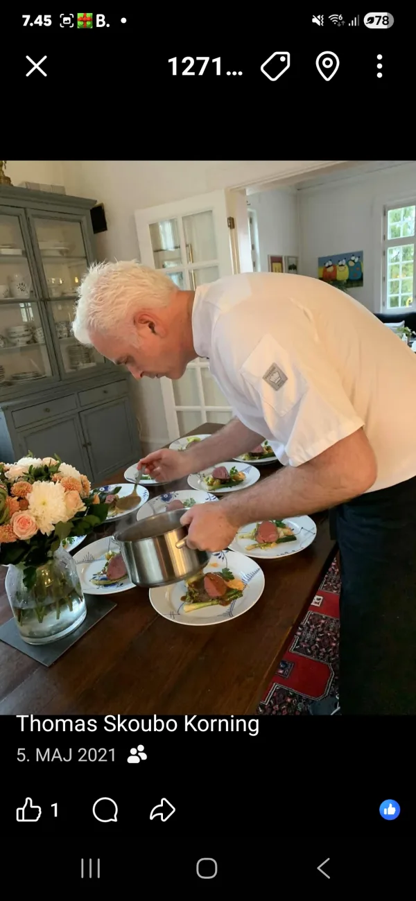 Confirmation menu everything is organic