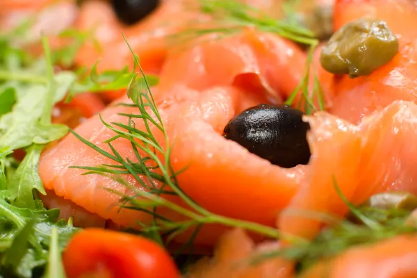 Sommerbuffet til fest og bryllup