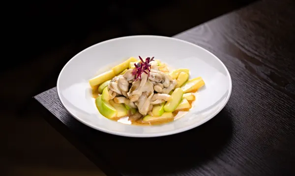 Vegetarisk cateringmenu – rødbede, svampe og citron