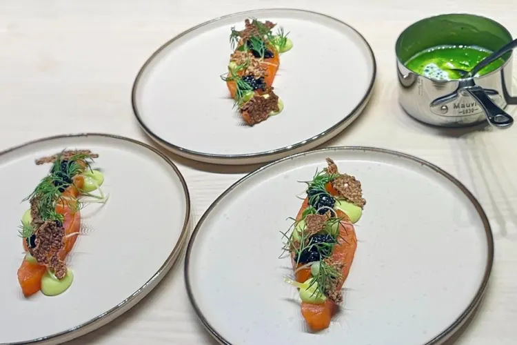 5 Course wedding and party menu