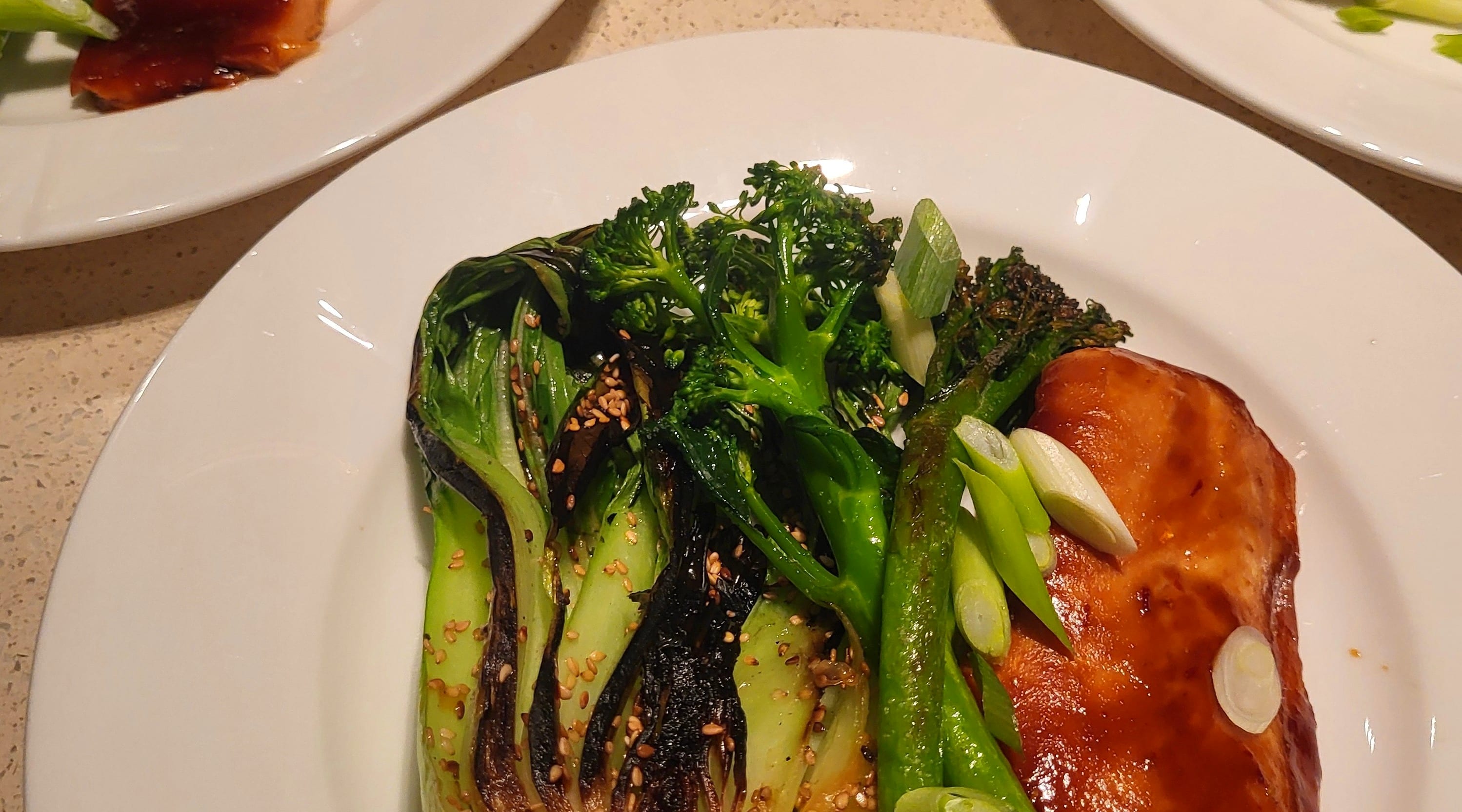Asiatic inspired 4-course menu