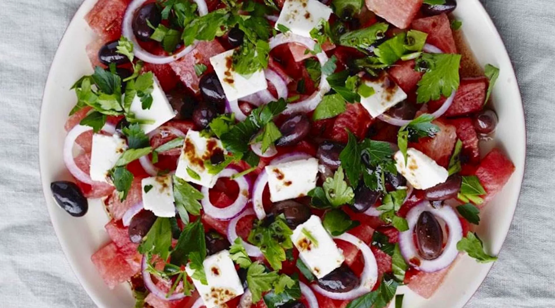 Summer sharing menu
