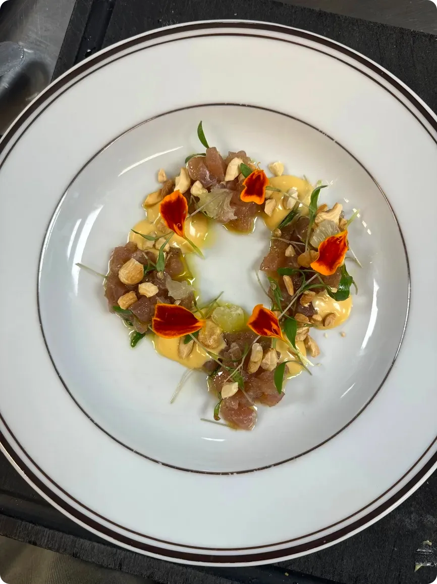 3-course menu or buffet