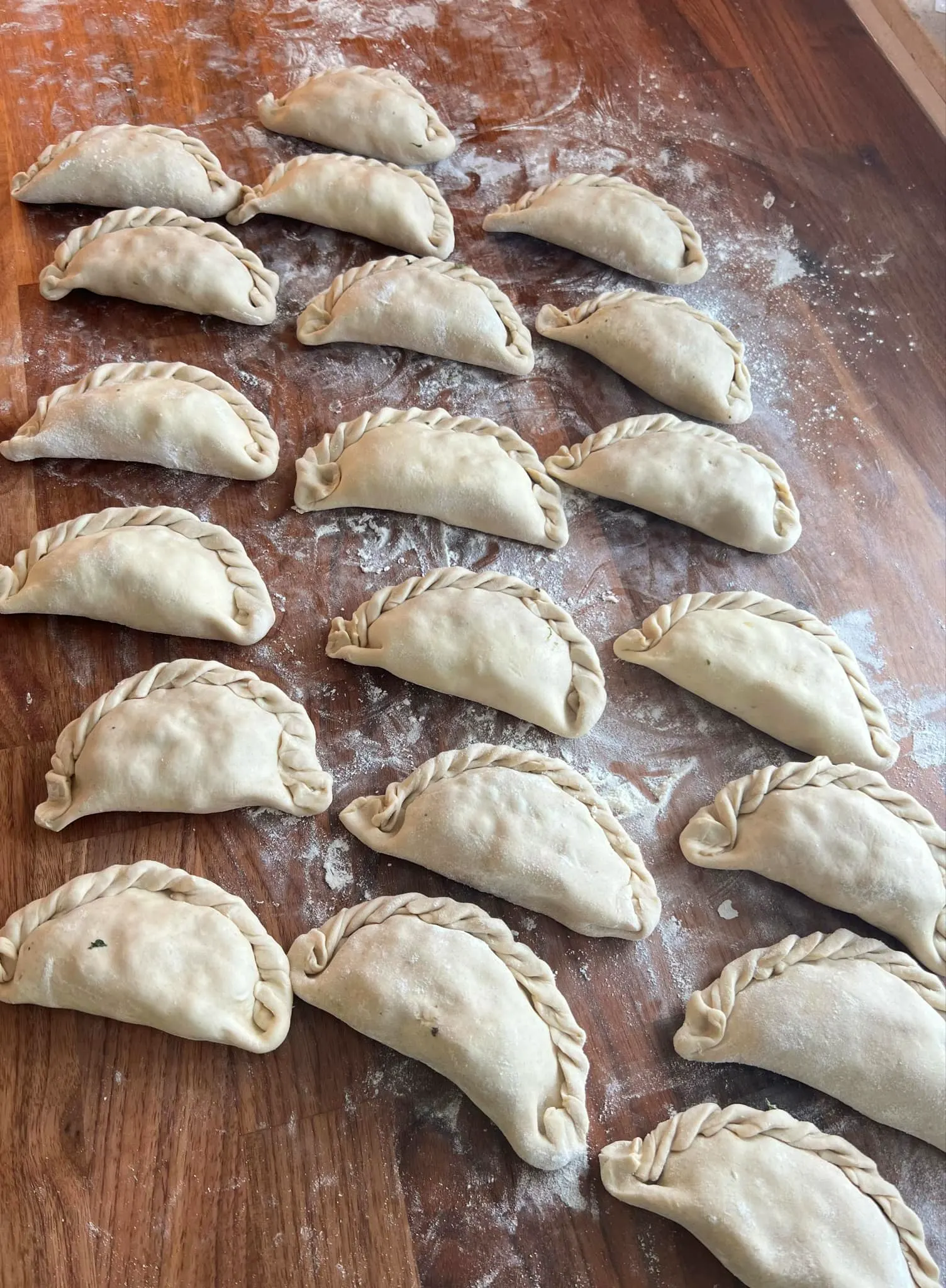 Peruvian empanadas and chicha morada