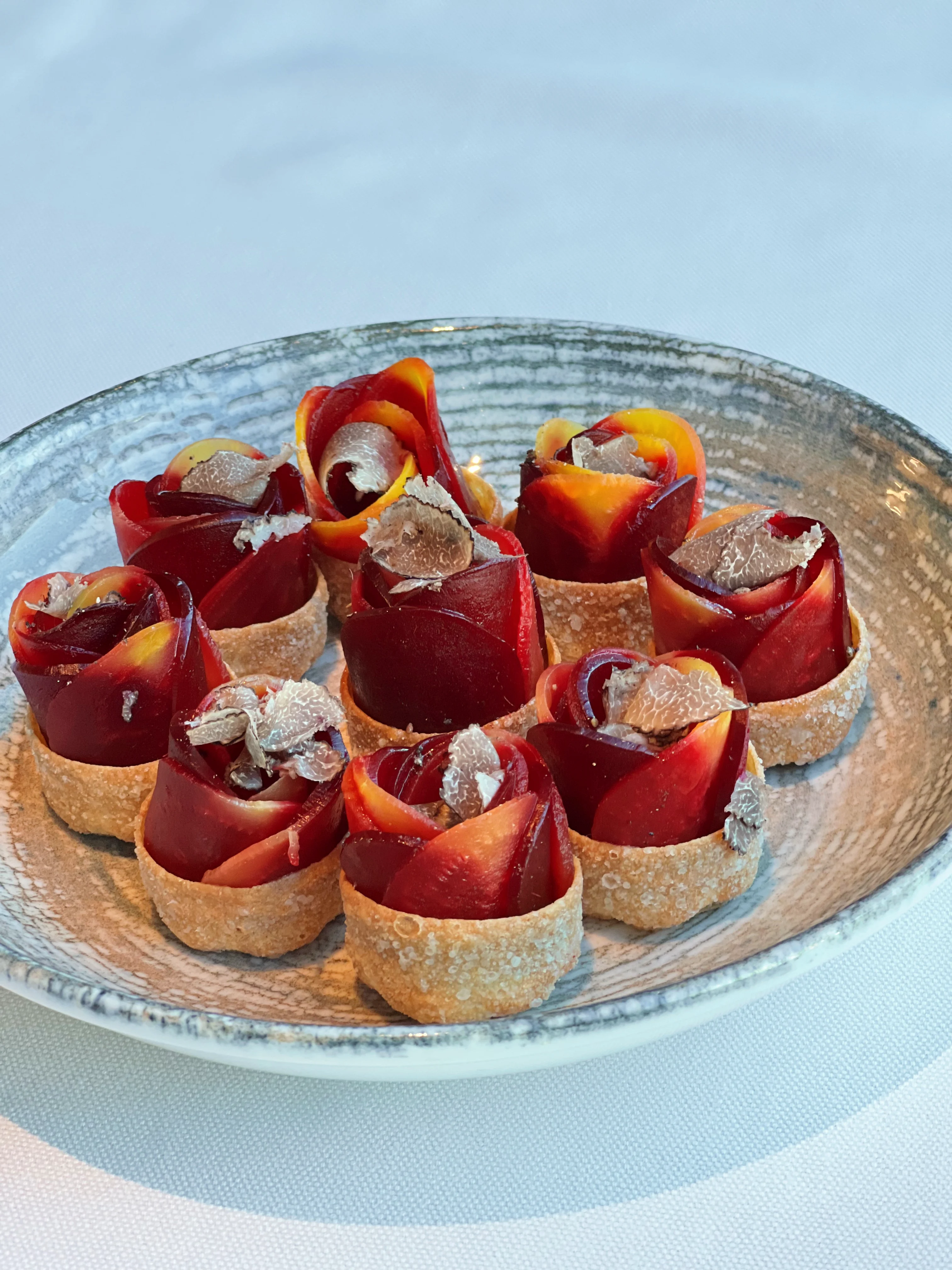 Receptions menu