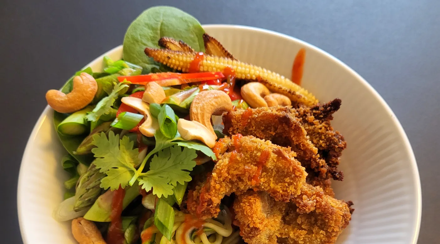 Asiatic inspired 4-course menu
