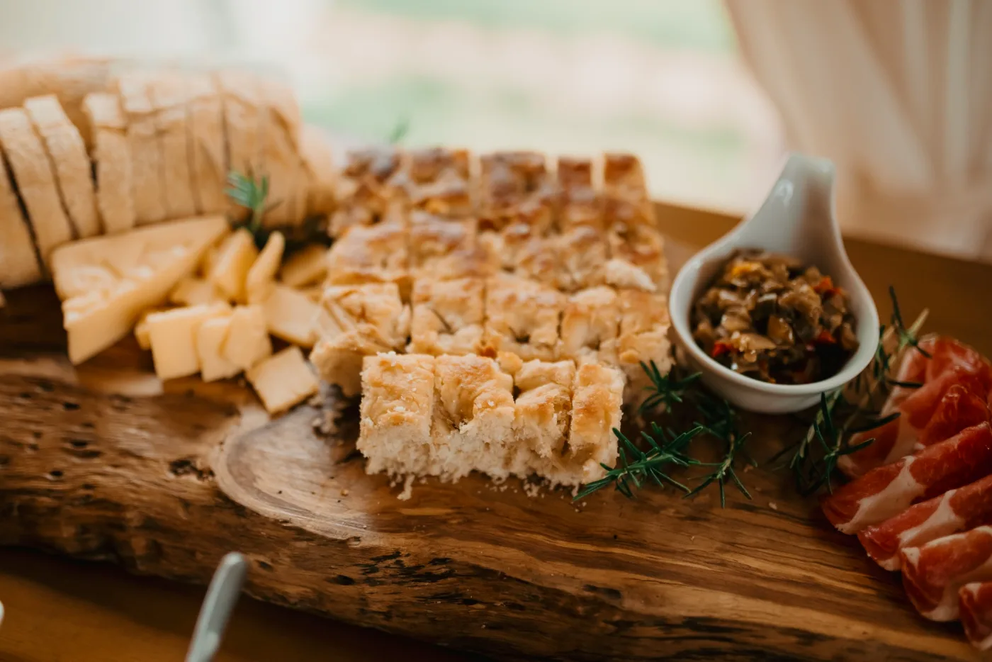 Italian catering - antipasti, chicken and tiramisu