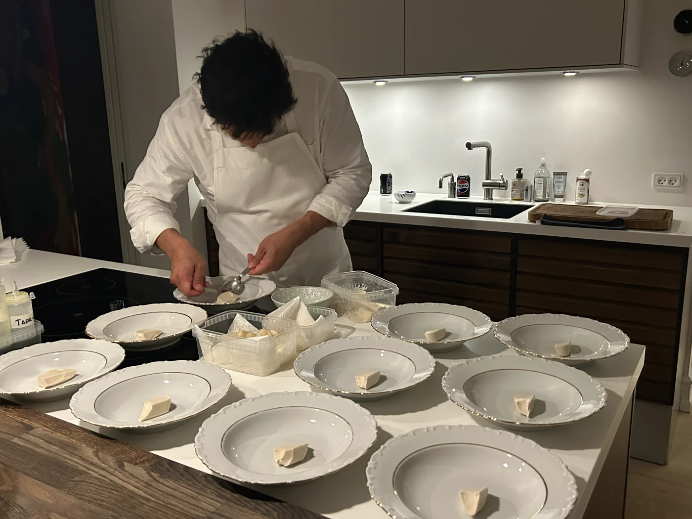 Christmas menu by Damian Quintana