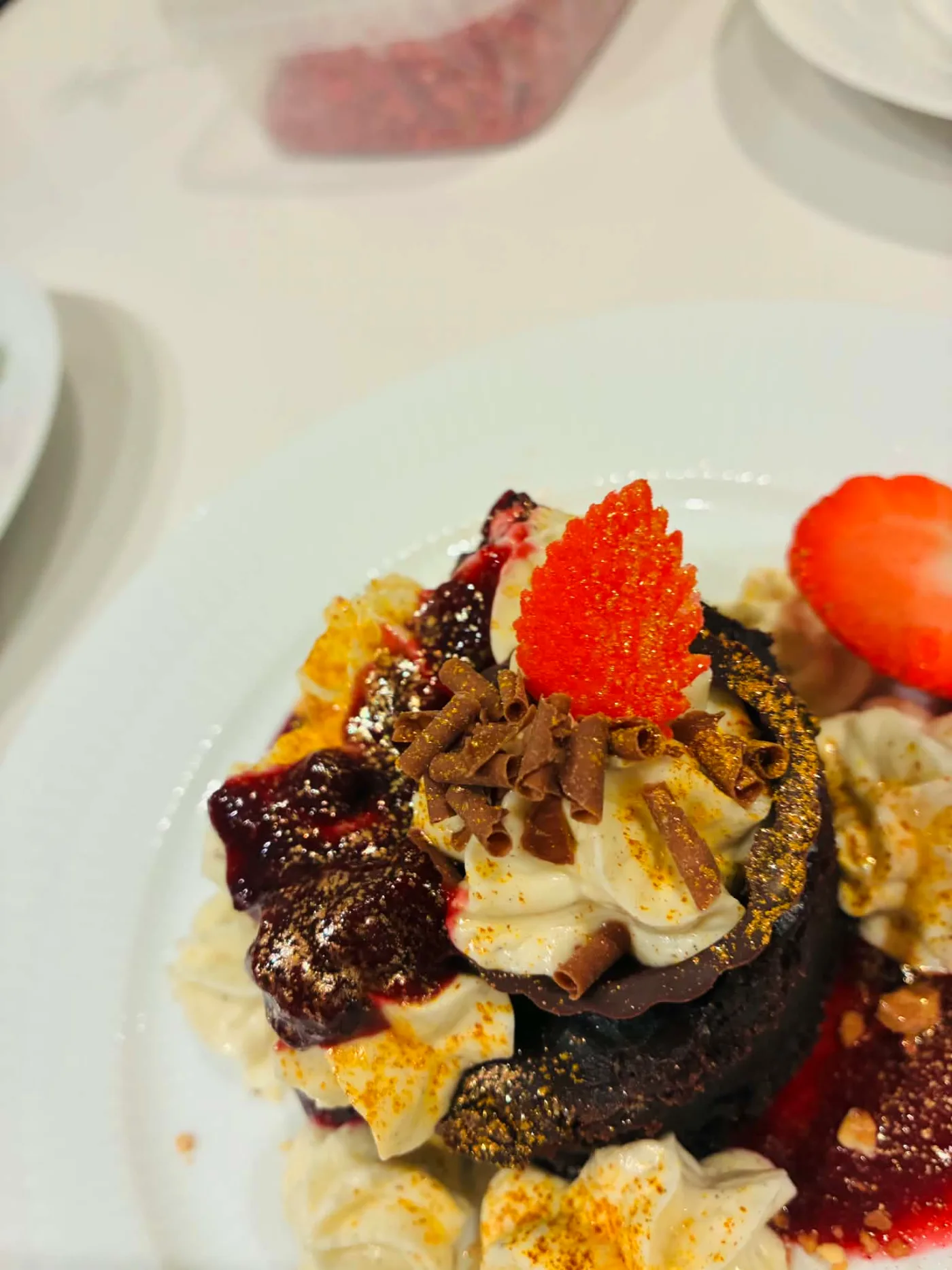 French and Italian winter menu