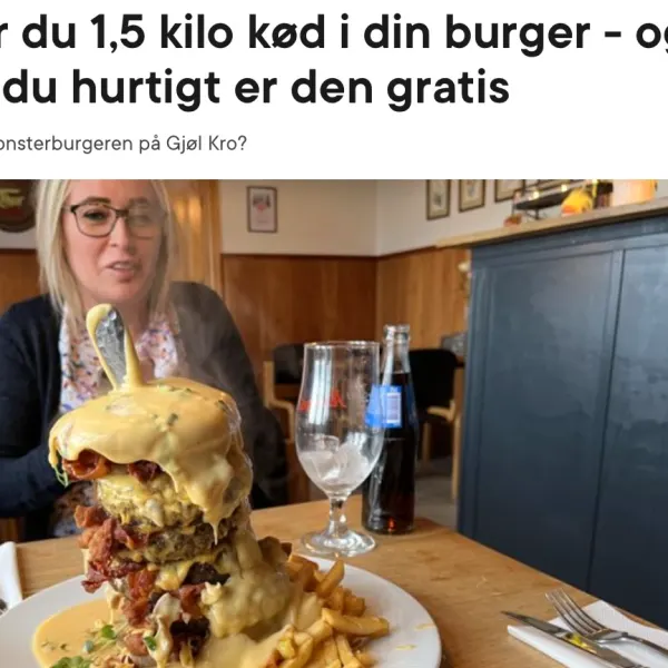 Den Danmarks kendte monsterburger