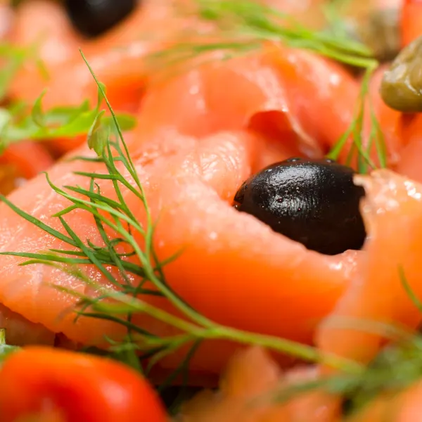 Sommerbuffet til fest og bryllup