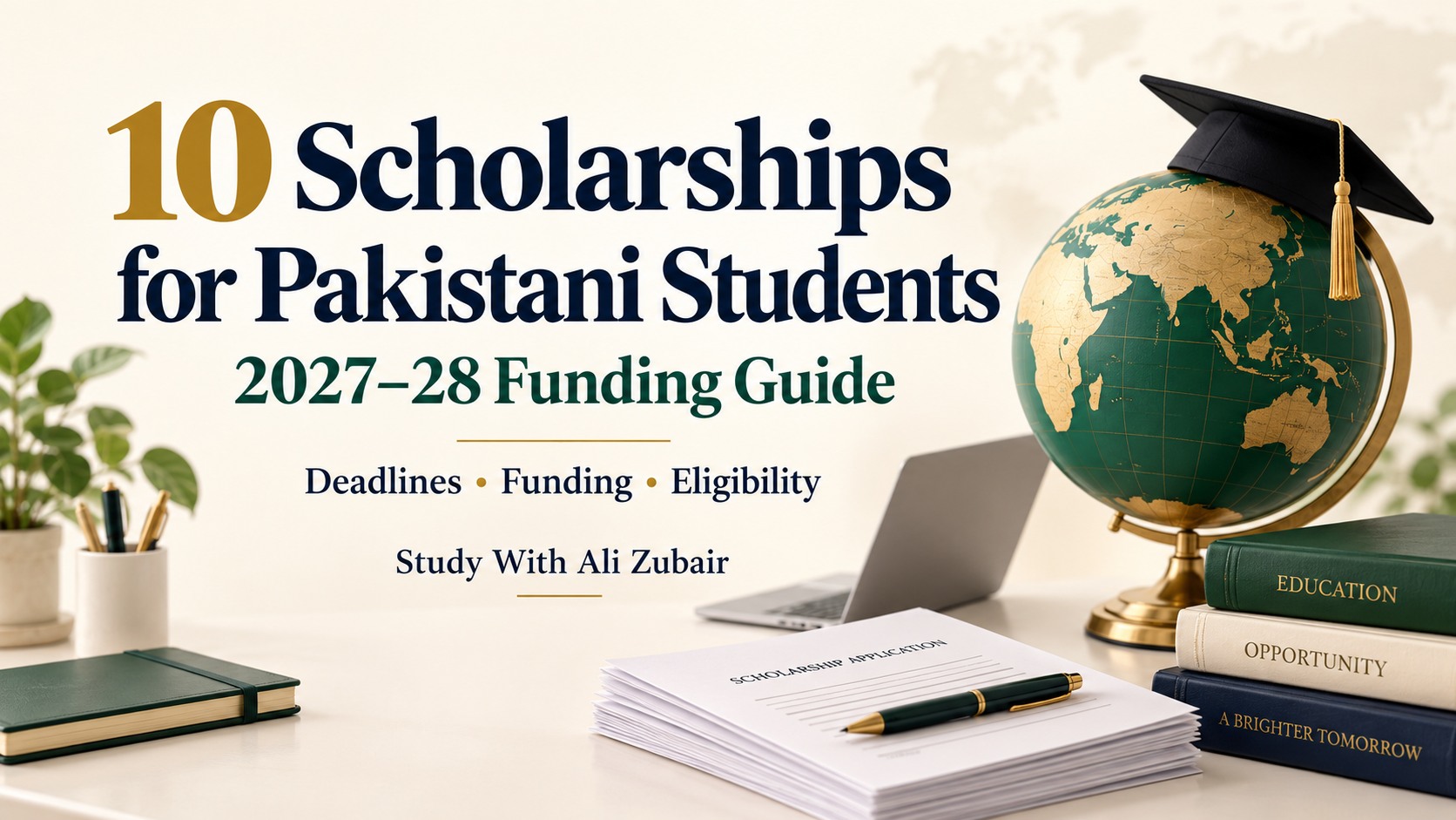 10 Scholarships for Pakistani Students: 2027–28 Guide