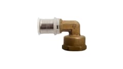 Reflex Crimp Female Elbow 25x3/4FI