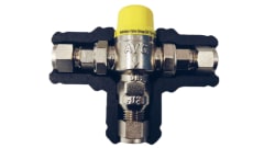 AVG Tempering Valve Yellow Cap 20mm