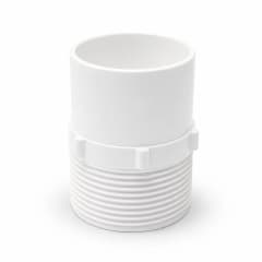 Pvc Couping Threaded DWV Coupling PVC Threaded 40mm MI | Beyond Beyond Plumbing Supplies