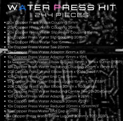 Water Press Kit (244 Piece)