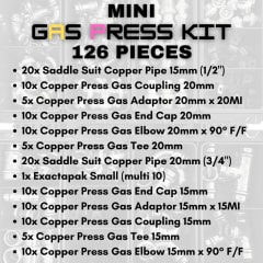 Mini Press Gas Kit (125 Piece)