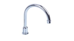 Spout Swivel Gooseneck Hob Tube C/P 150mm